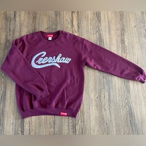 The Marathon Clothing Burgundy Crewneck Sweater